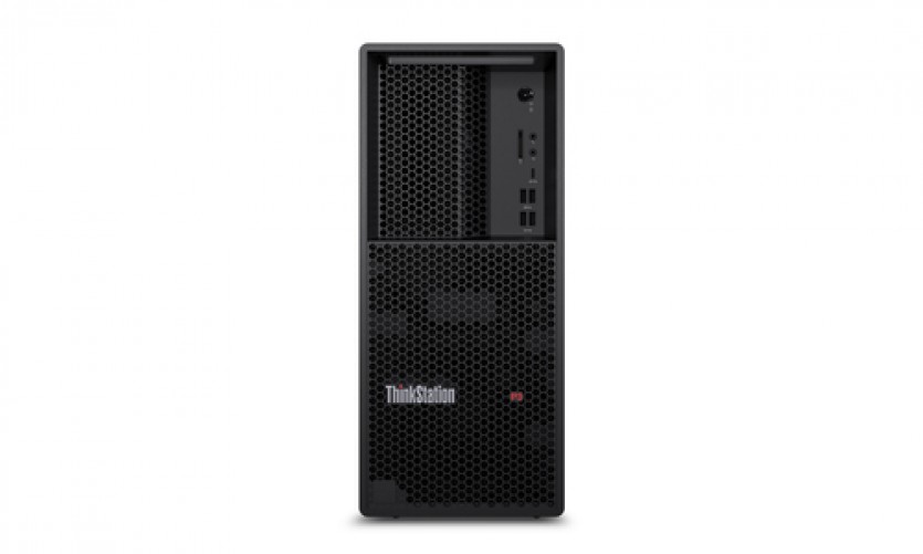 PC Lenovo Thinkstation Thinkstation P3 Tower Gen 2 Intel Core Ultra 7 265, 32 GB, 1 TB SSD, Windows 11 Pro, Tv. NVIDIA RTX 2000 Ada, WiFi, Negro