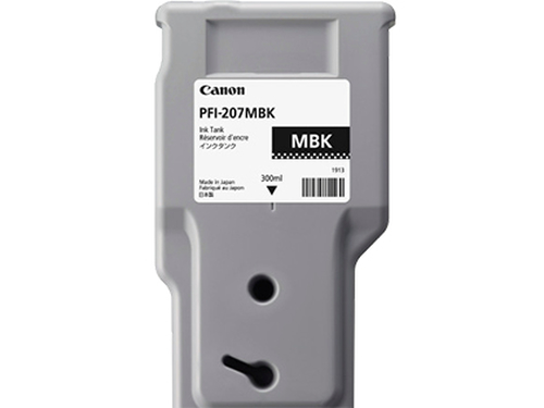 Cartucho De Tinta Canon Pfi-207 Mbk Original, Negro Mate
