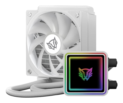 Enfriamiento Liquido Gamer Balam Rush Cryo Prism 120 Ice / 1 Ventilador / 120mm / Rodamiento Ceramico / 67.5 Cfm / 1800 Rpm / Blanco / Br-944038
