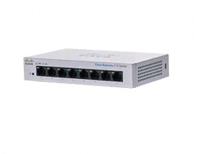 Switch Cisco Cbs110-8t-d-na No Administrado, Rj-45 8, Gigabit Ethernet (10/100/1000), Gris