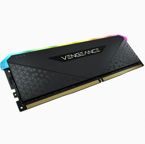Memoria RAM Dimm Corsair Vengeance DDR4 8gb 3200mhz, Aura Sync Rgb, Negro