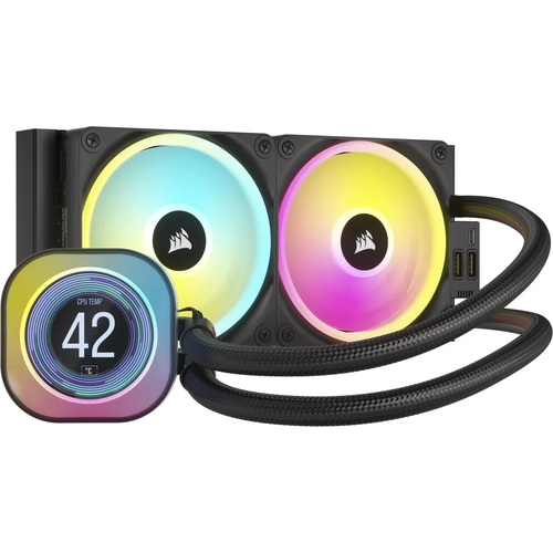 Disipador Corsair Cw-9061007-ww 12 Cm, 2400 Rpm, Negro