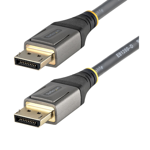 Cable Displayport Startech.com Displayport 1.4, 2 M, Gris, Negro