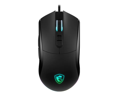 Mouse Gamer MSI Forge Gm320, Sensor Optico 12,800 Dpi, 7 Botones, Rgb, Negro _open Box
