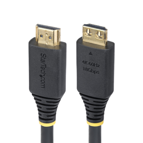 Cable HDMI Startech.com V. 2.0, 2.4 M, 18 Gbit/s, Negro
