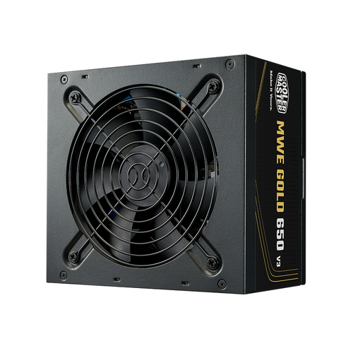 Fuente De Poder Cooler Master Mwe Gold V3 650w Atx 3.1, 80 Plus Gold, No Modular, 120mm, 2 Eps Perdida Amazon
