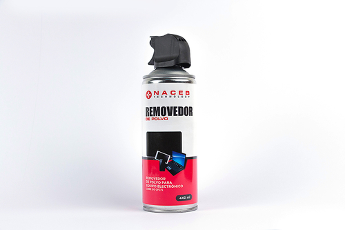 Kit Limpiador Naceb Technology Na-620 Filtro De Aire Comprimido De Limpieza De Equipos, 440 Ml