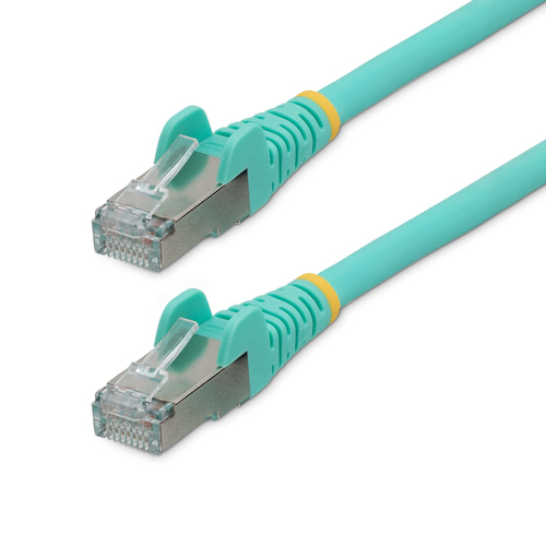 Patchcord Startech.com Cat6a, 3 M, S/ftp (s-stp), Color Aguamarina