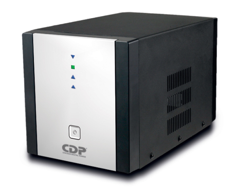 Regulador CDP R-avr3008 3000va, 1500w, 8 Contactos, Negro/gris Sin Caja