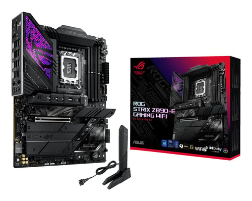 Tarjeta Madre Asus Rog Strix Z890-e Gaming WiFi, Atx, Lga 1851, Intel Z890, 192gb DDR5, Hdmi/dp