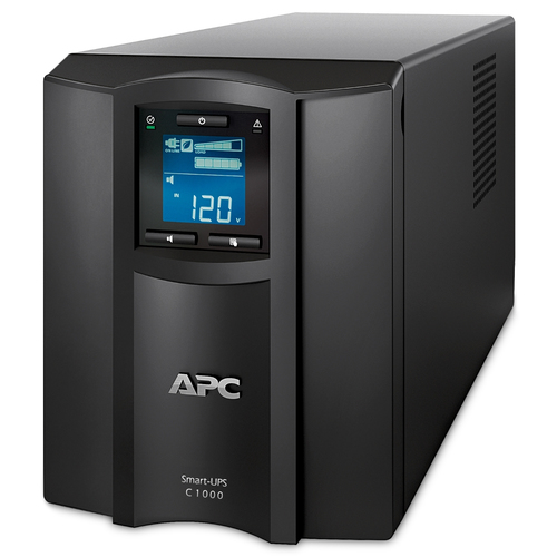 No Break APC Smc1000c 1 Kva / 600 W, 680 J, Entrada 136 V, 8 Salidas Ac, Negro