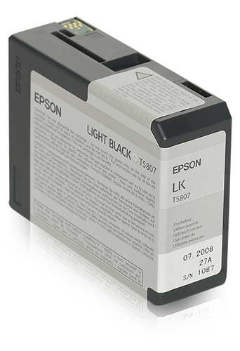 Cartucho De Tinta Epson T580700 Original, Negro