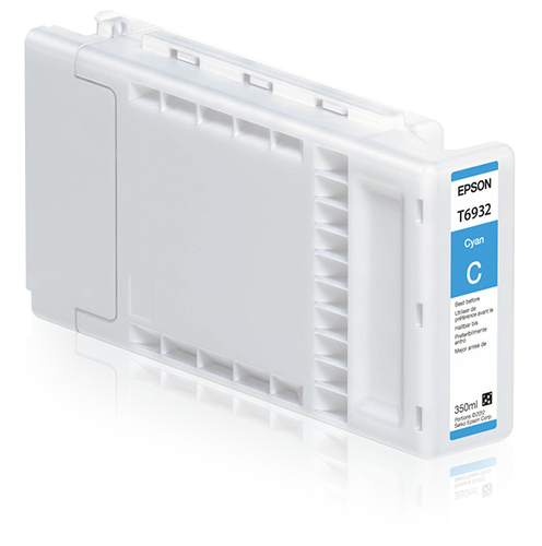 Cartucho De Tinta Epson T6932 Original, Cian, 350 Ml
