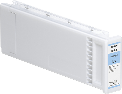 Cartucho De Tinta Epson T8005 Original, Cian, 700 Ml