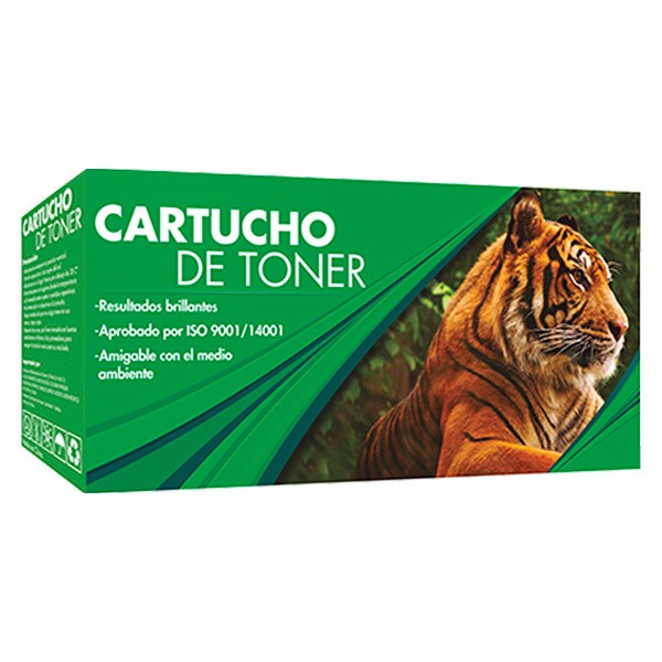 Cartucho De Toner Tn830 Negro Calidad Estandar Para 1,200 Paginas, Tigre Caja Verde
