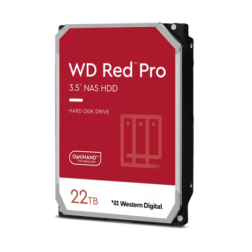 Disco Duro Western Digital Red Pro Red Pro 3.5", 22 TB, Serial Ata Iii, 7200 Rpm, Cache 512 MB